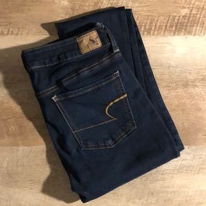 Dark American Eagle Jeggings